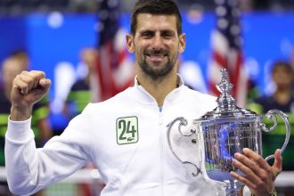 Novak Djokovic clinches his 24th grand slam title