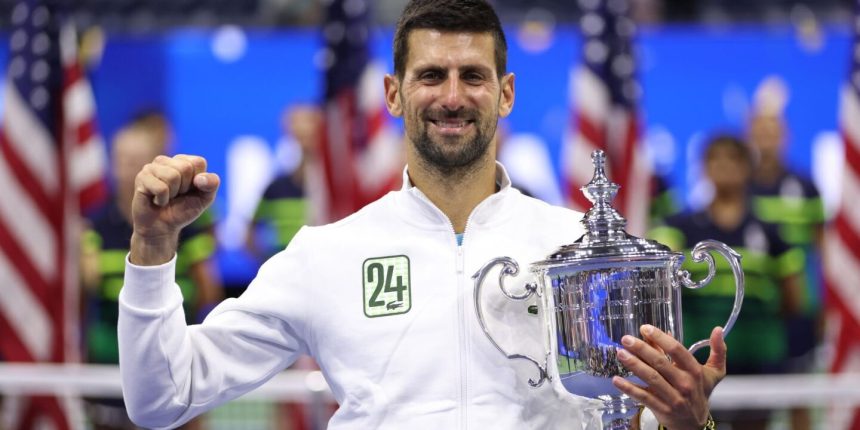 Novak Djokovic clinches his 24th grand slam title