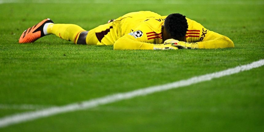 Andre Onana reflects on his mistakes against Bayern Munich