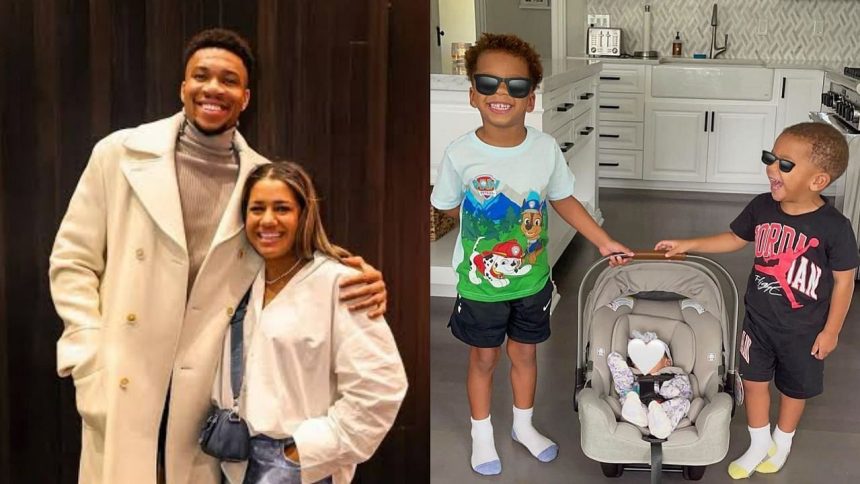 What is Giannis Antetokounmpo’s daughter’s name? Bucks star announces birth of 3rd child with Mariah Riddlesprigger