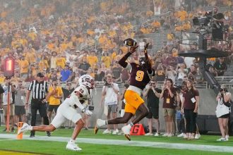 Arizona St. edges Southern Utah at 1 a.m. after delay