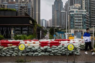 Typhoon Saola Brings High Winds and Flooding