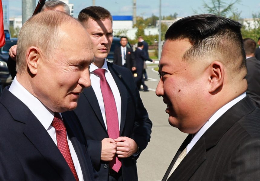 Putin, Kim gift each other rifles at meeting, and a Russian space glove | Kim Jong Un News