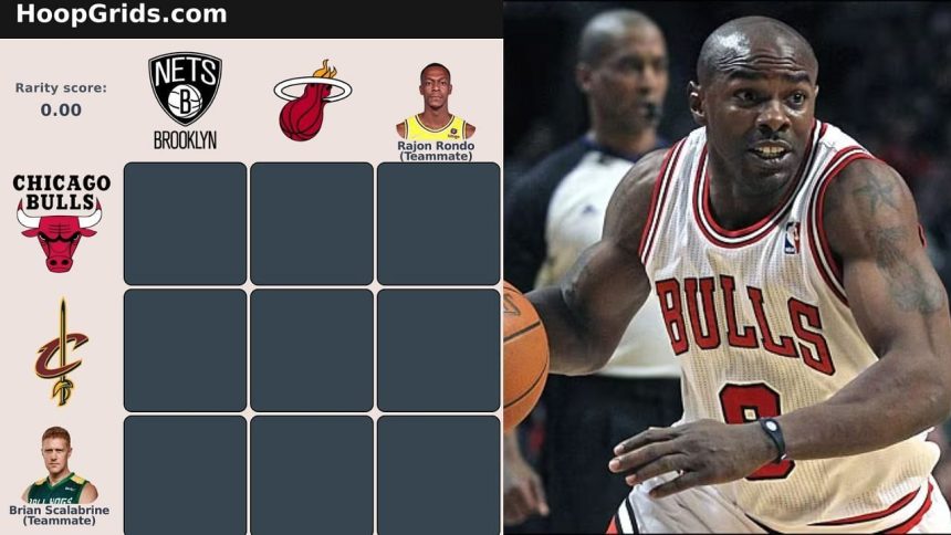 Which Bulls players also played for Nets and Heat? NBA HoopGrids answers for September 28