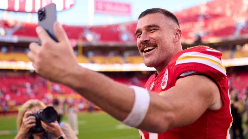 Travis Kelce is having a great season, on and off the field