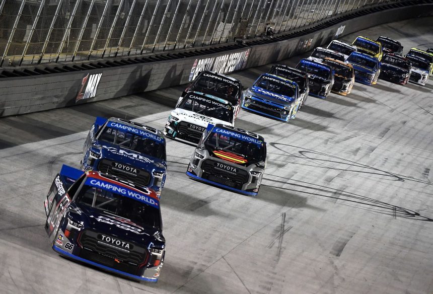 What is the qualifying order for UNOH 200 presented by Ohio Logistics at Bristol Motor Speedway