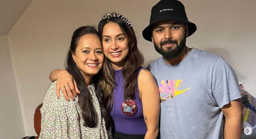 [Pictures] Rishabh Pant celebrates his sister’s birthday, shares adorable family photo