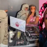 Excitement as DJ Cuppy Meets Asake for the First Time (Video)