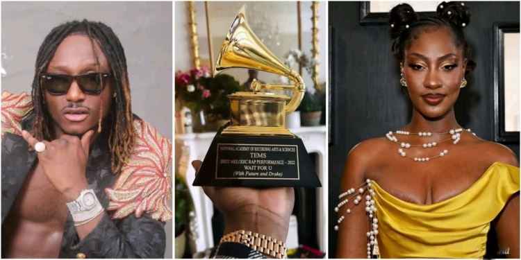 Terry G Replies Tems Over Her Comment about Misplacing Her Grammy Plaque (VIDEO)