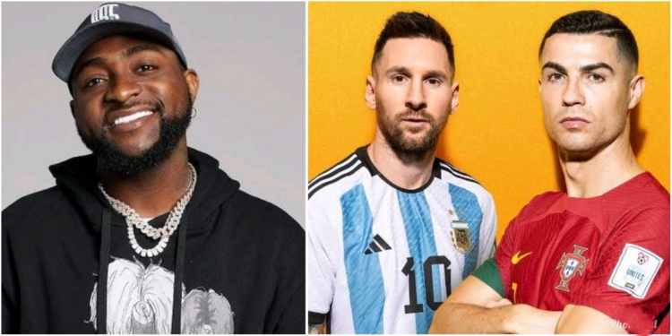 Davido Reveals Favorite between Messi and Ronaldo, Explains Why