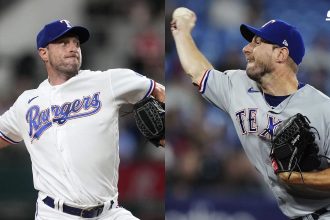 What happened to Max Scherzer? Rangers star pitcher visibly frustrated as he exits start vs Blue Jays early 