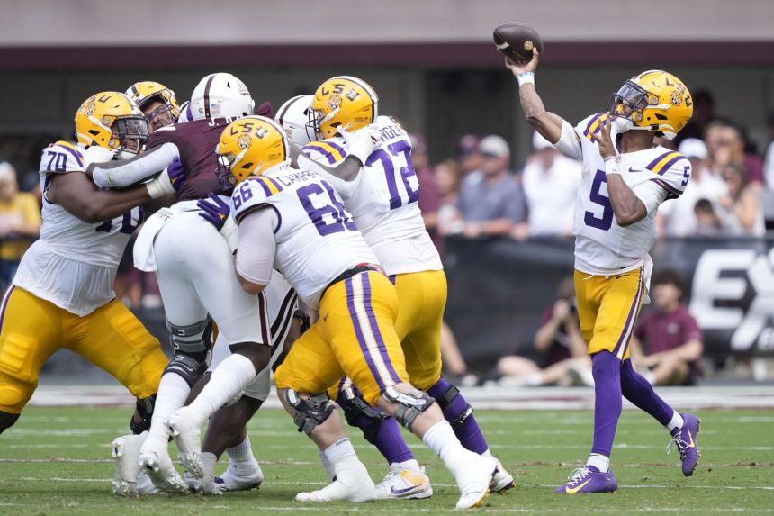 What channel is LSU’s football game today? TV schedule, streaming options, and more