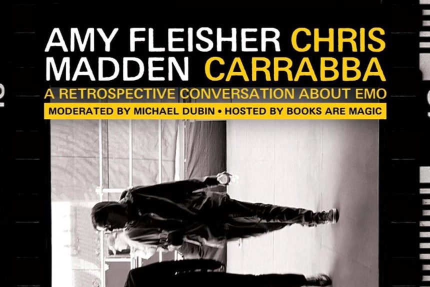 Dashboard Confessional’s Chris Carrabba talking new emo book at Brooklyn’s Books Are Magic