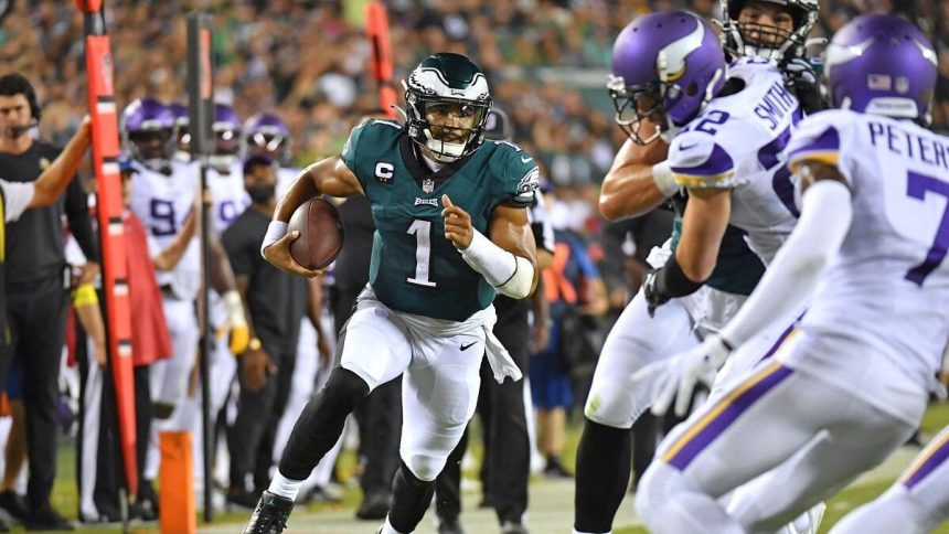 What channel is Vikings vs. Eagles on tonight? Week 2 TNF TV schedule, live streaming details, and more