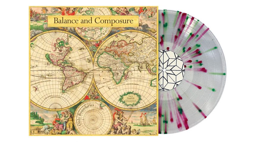 Balance & Composure’s 2009 EP ‘Only Boundaries’ on clear/green/red splatter