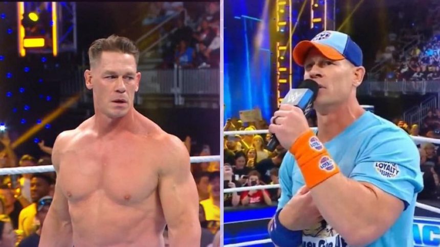 Legendary world champion reacts to John Cena’s return to SmackDown