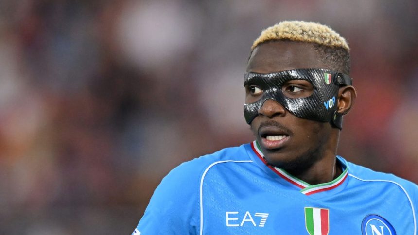 Napoli mocks Victor Osimhen on its own TikTok