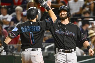 Marlins hope to ride momentum to another win over Nats