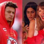 Patrick Mahomes admits feeling “pressure” playing in front of Taylor Swift