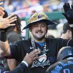 Marlins go for 4-game sweep against Nationals