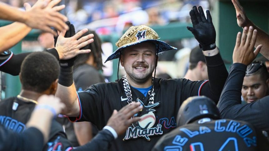 Marlins go for 4-game sweep against Nationals