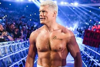 Cody Rhodes reacts to rare AEW reference on WWE RAW