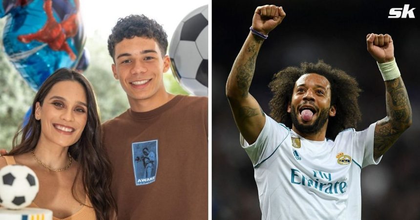 Real Madrid legend Marcelo reacts as wife pens emotional birthday message to their son