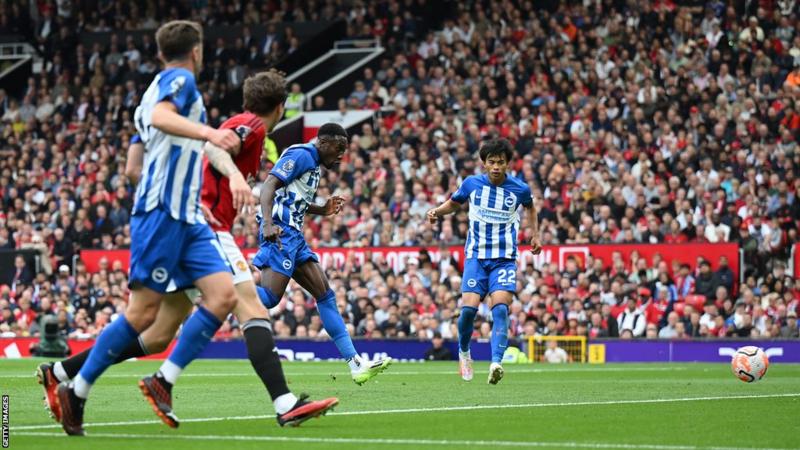 PREMIER LEAGUE!! Brighton Beat Man United 3