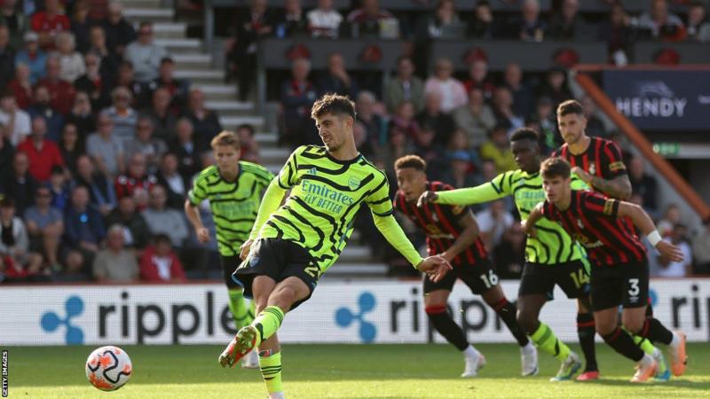 UP GUNNERS!! Kai Havertz Scores As Arsenal Beat Bournemouth 4