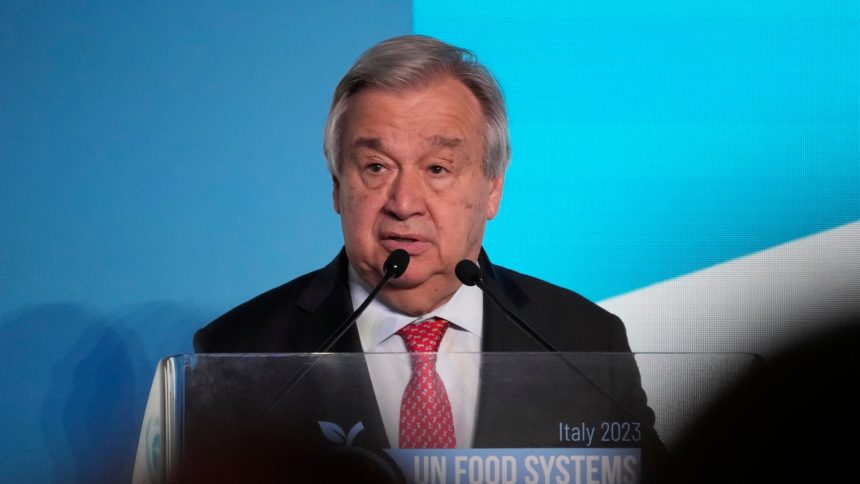 Antonio Guterres: ‘Huge risk’ of great fracture happening in global system | United Nations