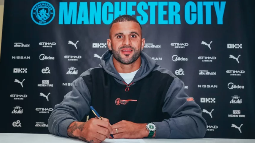 Kyle Walker Man City Contract Renewal Video » Naijaloaded