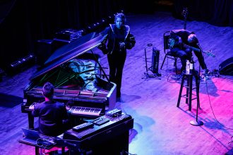 Arooj Aftab, Vijay Iyer & Shahzad Ismaily brought Love in Exile to Town Hall (pics)