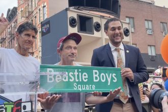 Beastie Boys Square unveiled in Lower East Side w/ Mike D & Ad-Rock