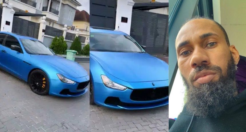 Phyno Surprises Manager with Brand New Maserati