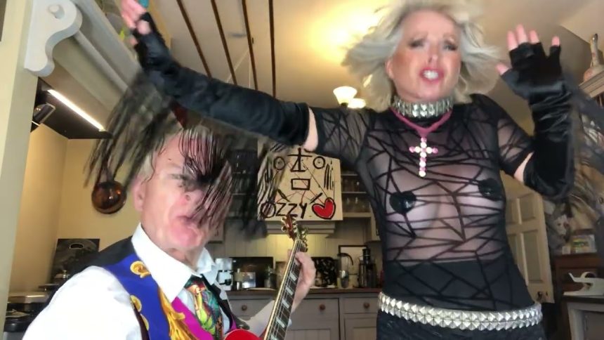 Watch Toyah & Robert Fripp revisit Ozzy Ozbourne’s “Crazy Train”