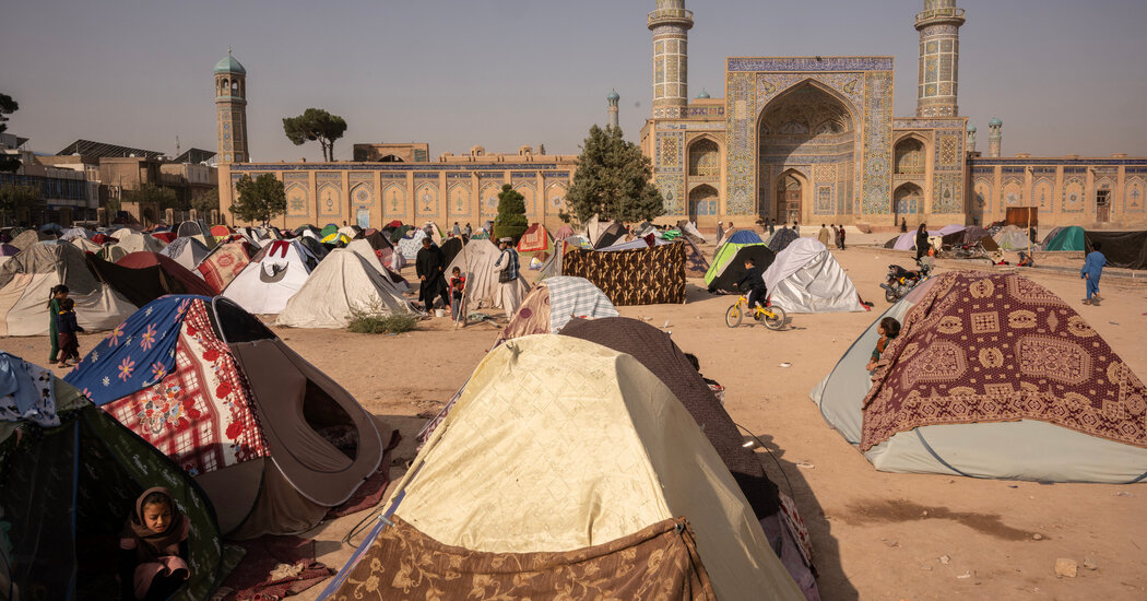 In Afghanistan, Fear and Despair After Three Big Earthquakes