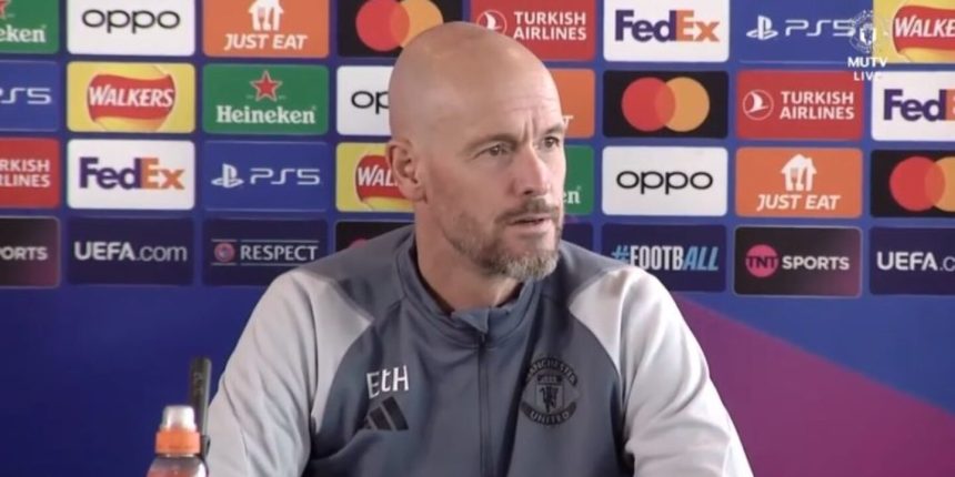 Erik Ten Hag sends message to Marcus Rashford ahead of UCL game