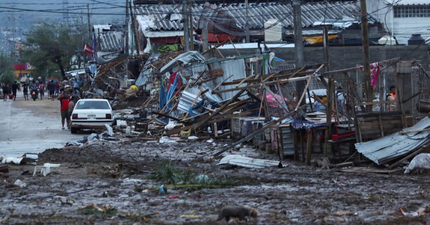 Hurricane Otis Batters Resort in Mexico