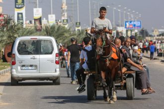 As Israeli Troops Push Into Northern Gaza, Thousands Evacuate South