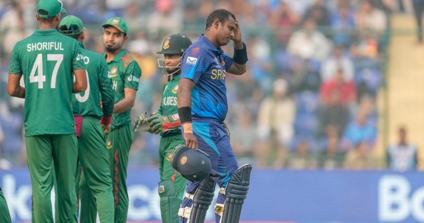 Bangladesh play Sri Lanka amid ‘very unhealthy’ pollution in New Delhi | ICC Cricket World Cup News