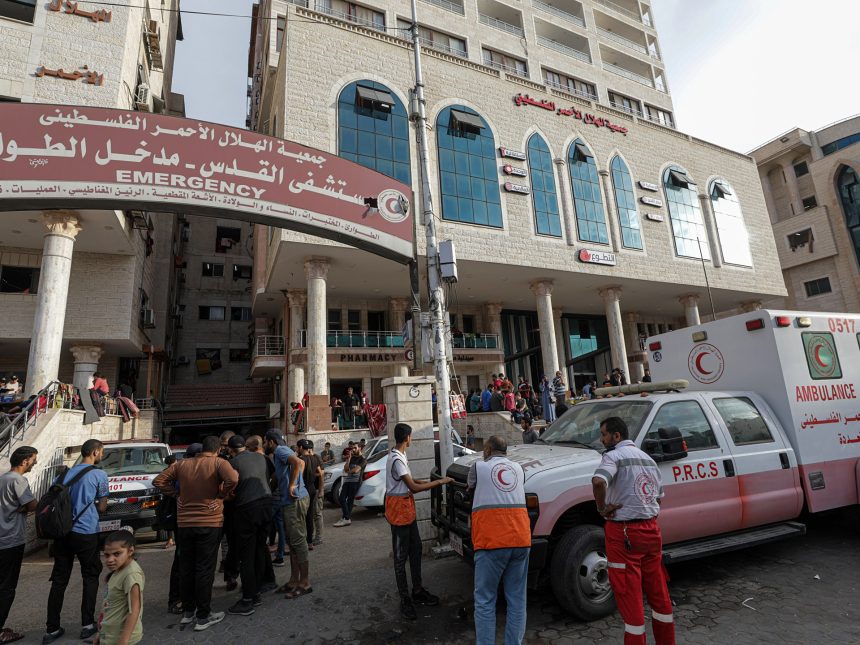 Al-Quds Hospital in Gaza runs out of fuel, shuts down key services | Israel-Palestine conflict News