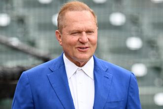 Scott Boras held court with the worst dad jokes he could come up with