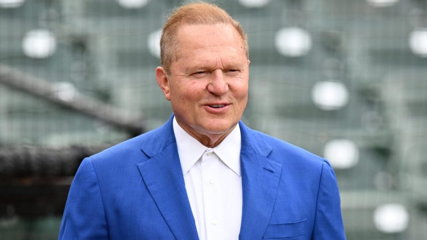 Scott Boras held court with the worst dad jokes he could come up with