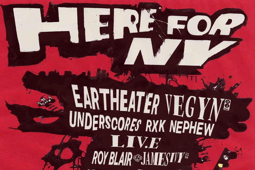 Eartheater, Liv.e, Vegyn, Underscores & more playing HERE for NY at Knockdown Center