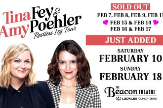 Tina Fey & Amy Poehler’s new Beacon Theatre shows on BrooklynVegan Presale (password here)