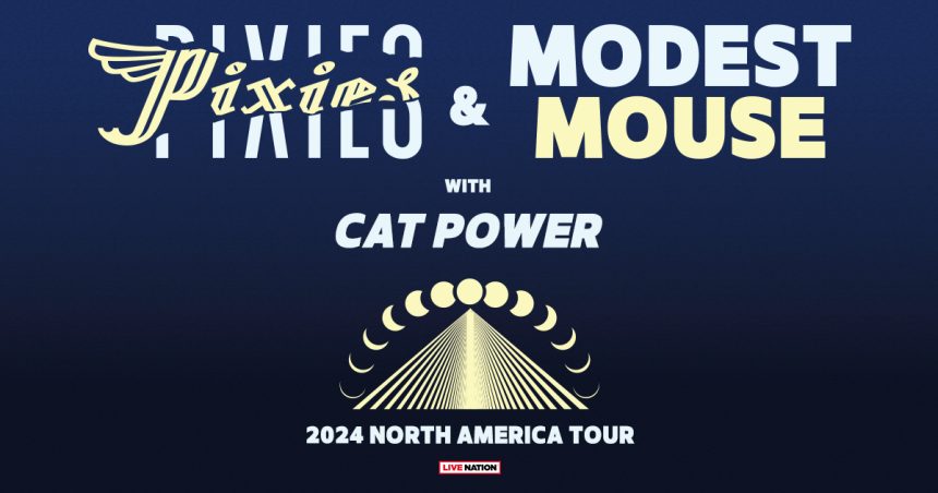 Pixies, Modest Mouse & Cat Power at Forest Hills Stadium on BrooklynVegan Presale (password here)