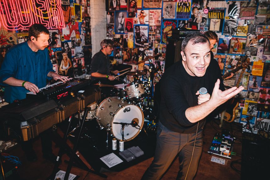 Future Islands played 2 intimate NYC release shows (Tower Lab pics)