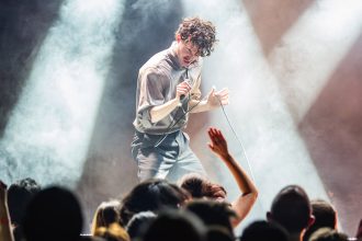 Nation of Language’s Bowery Ballroom run is underway (Night 2 pics w/ Guerilla Toss & Abe Seifert)